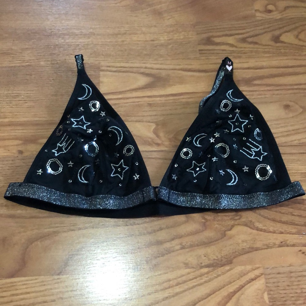 Victoria’s Secret sequin bralette medium BNWT
